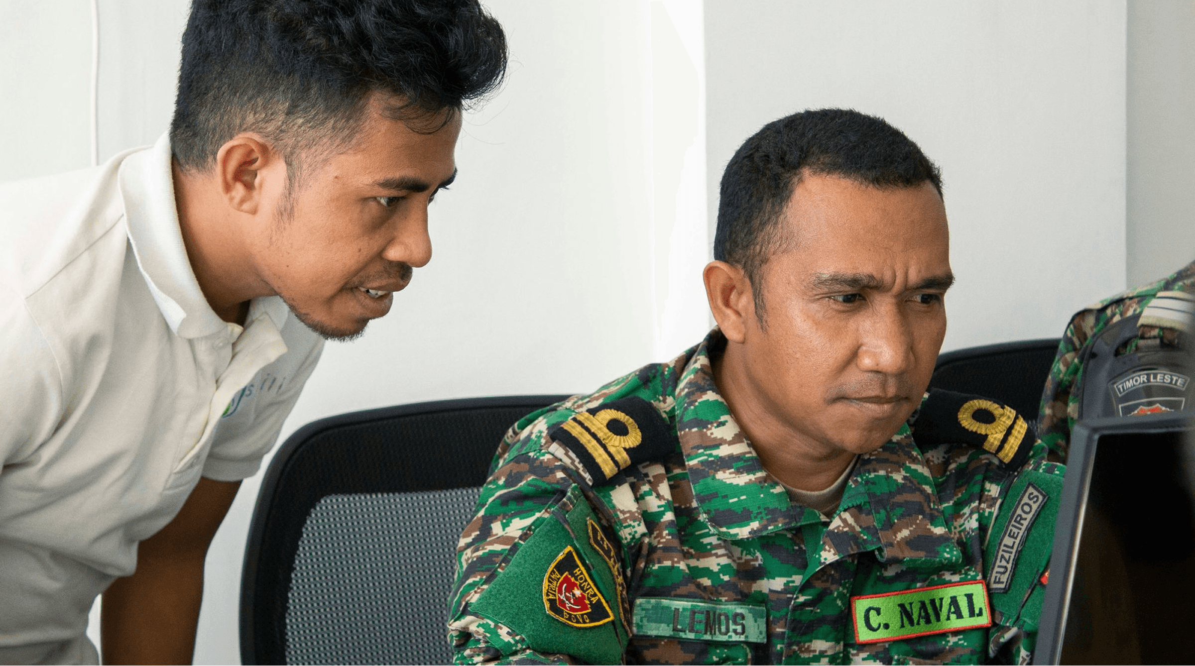 The F-FDTL Personnel Management platform: a personnel record open in the cloud interface